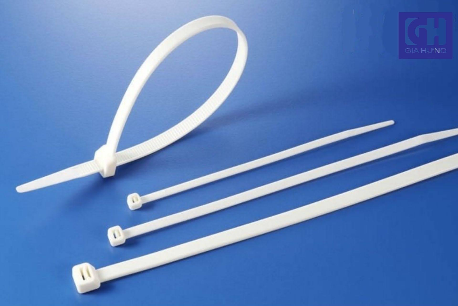 Đặc điểm dây thít nhựa Dây thít nhựa trắng